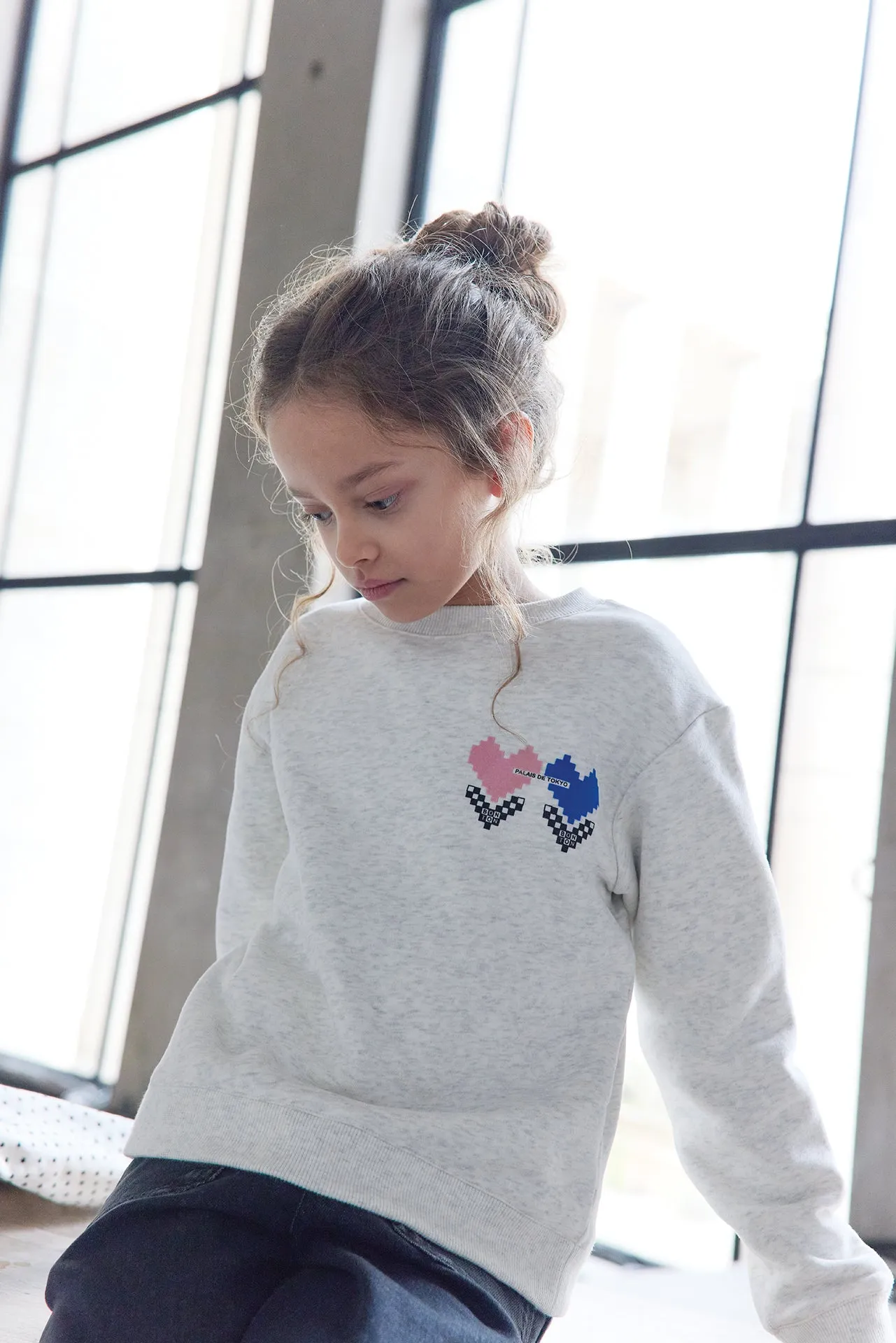 Bonton x Palais de Tokyo sweatshirt ternet bomuld