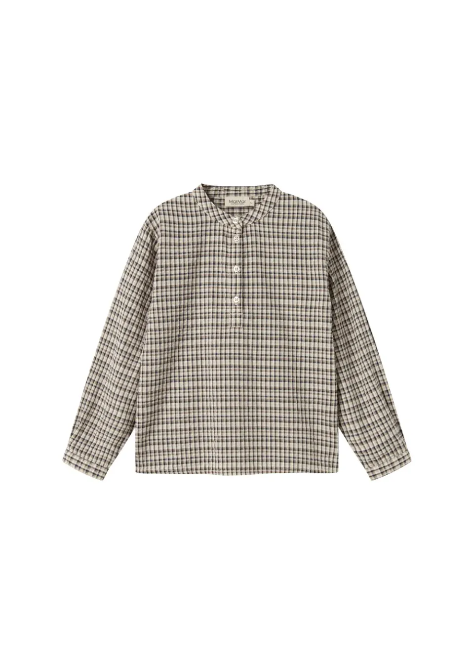 MarMar Jeans Tokyo skjorte Pilot Navy Check bomuld