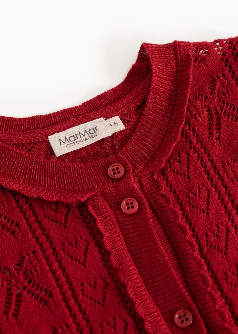MarMar Tilda cardigan Cherry strik hjerter