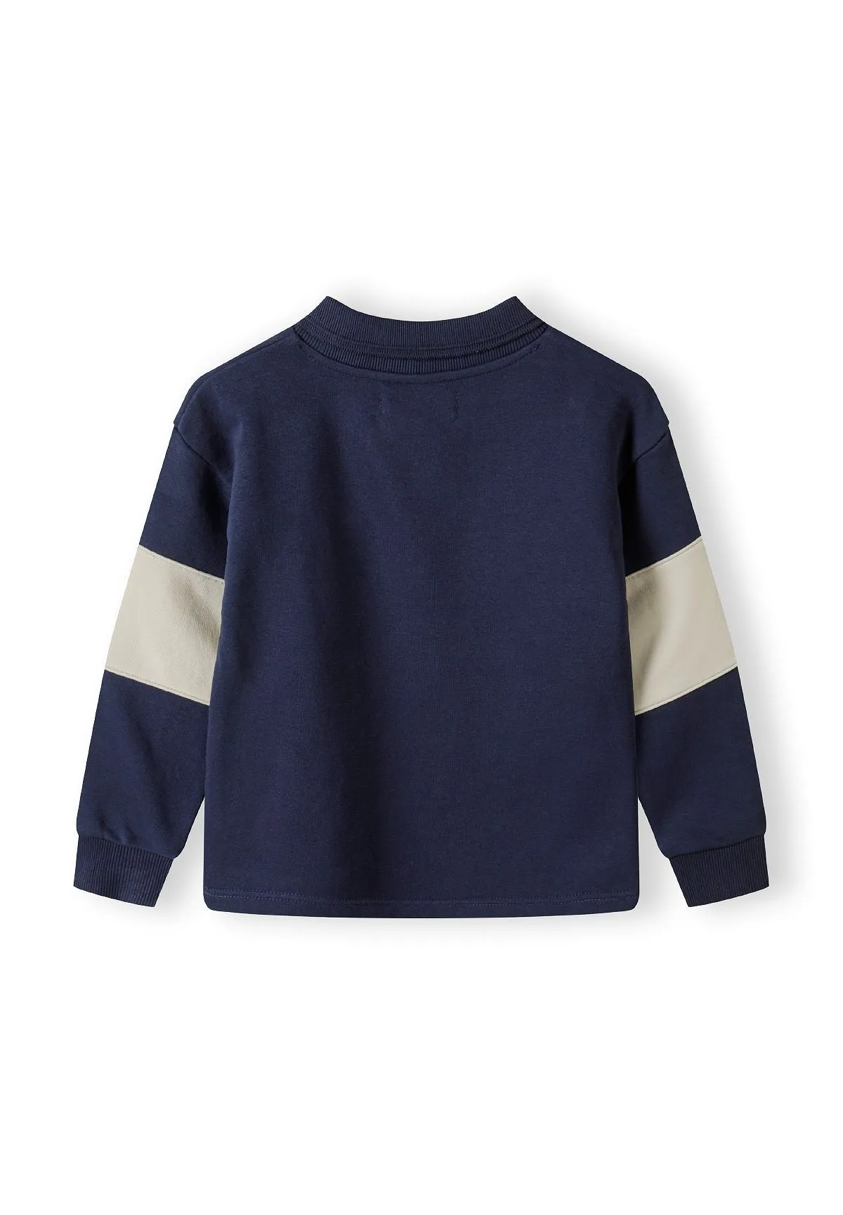 Minoti 42553 sweatshirt marine colourblock til drenge