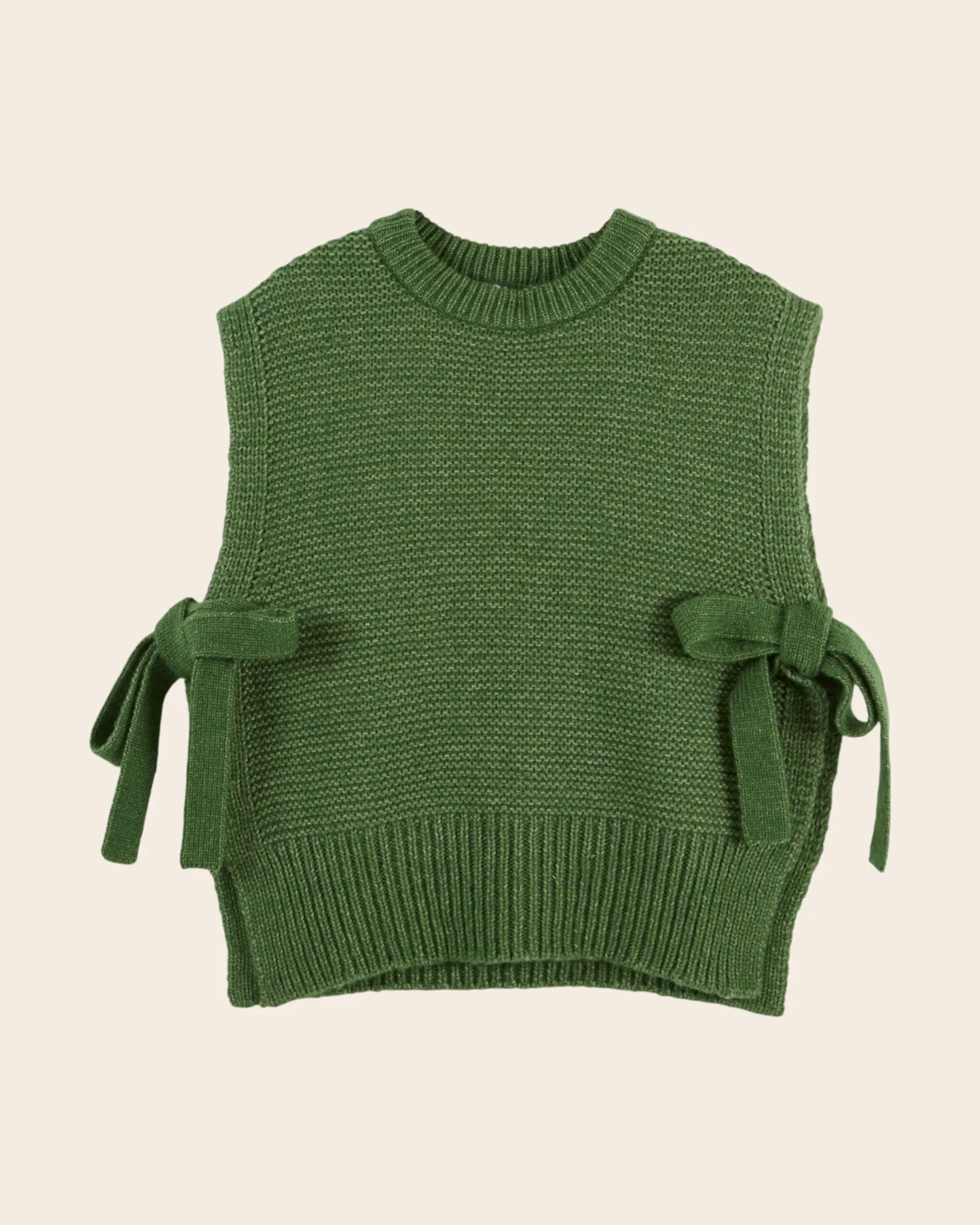 Emile et Ida Elumbia strikvest oliven dame merino