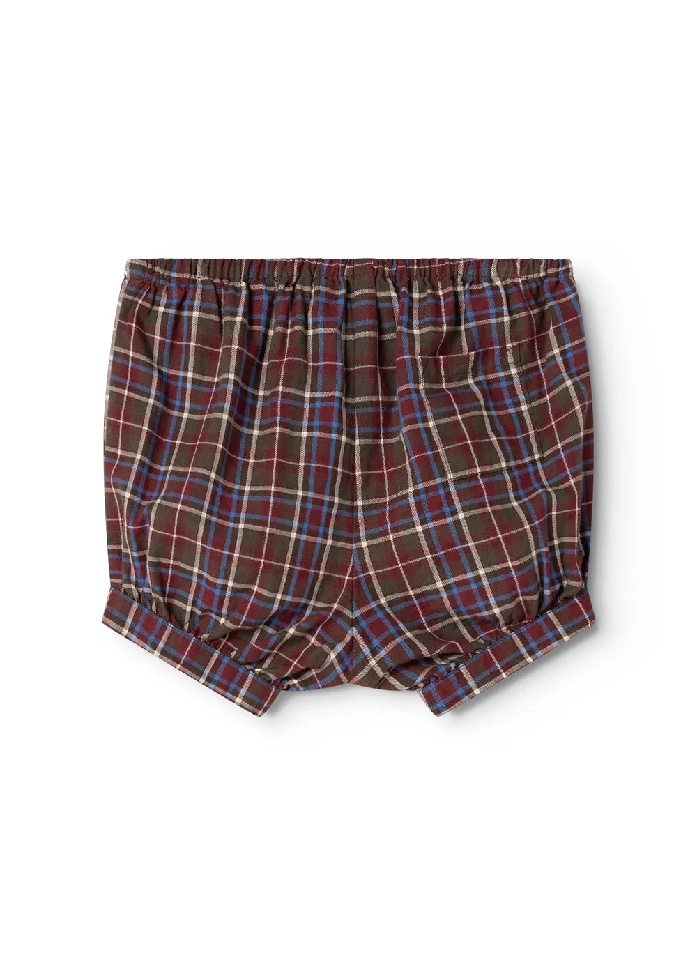 MarMar Pablo bloomers Chocolate Check tern baby