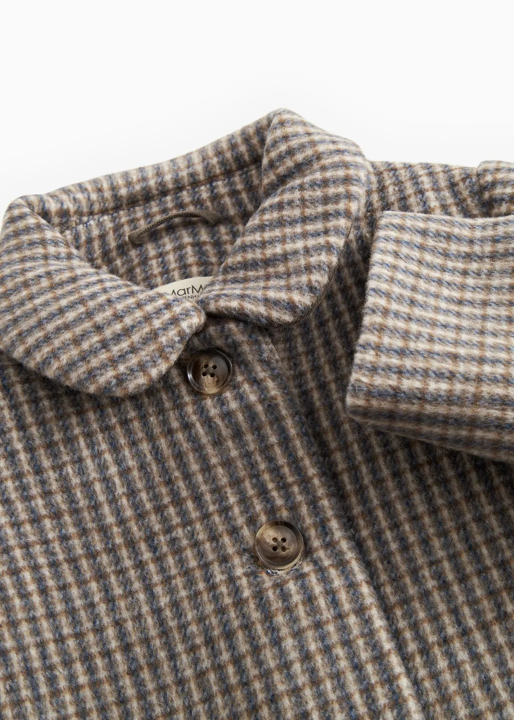 MarMar Oval Jacket Uldjakke Heritage Check