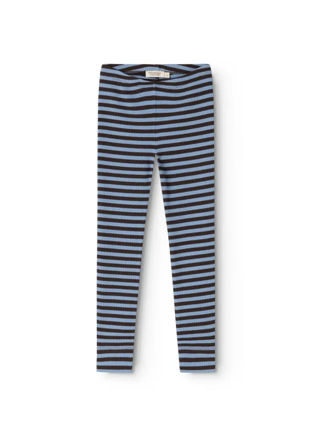 MarMar Leg leggings Blue Heaven Stripe modal