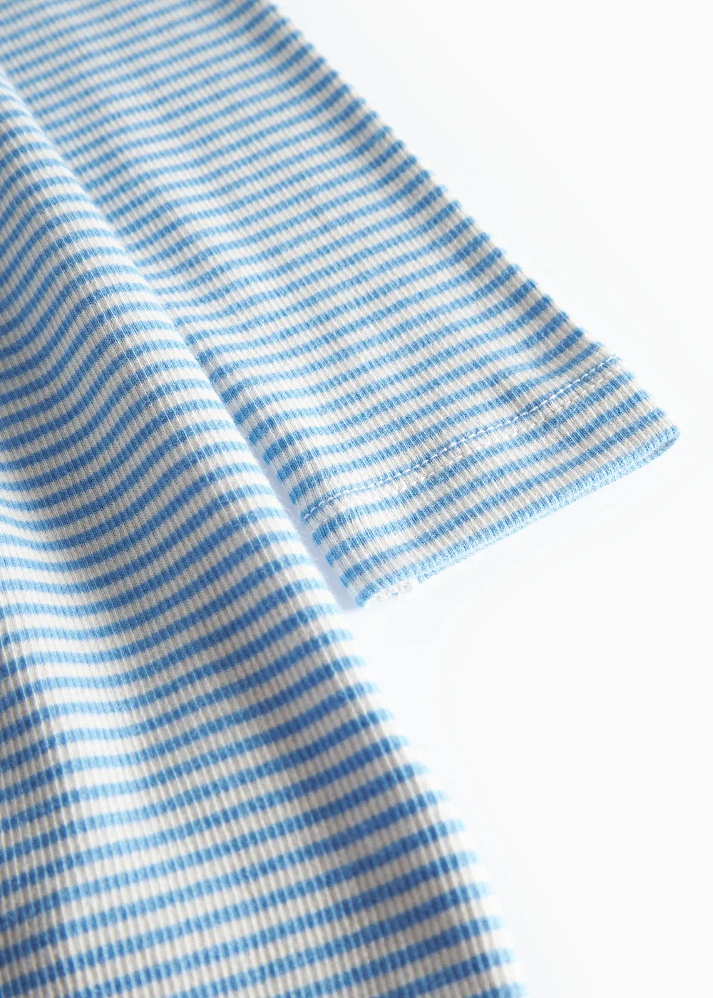 MarMar Dama LS Kjole Blue Stripe strækbar