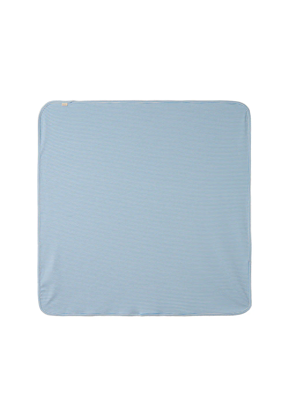 MarMar Alida babytæppe Blue Stripe 80x80 striber