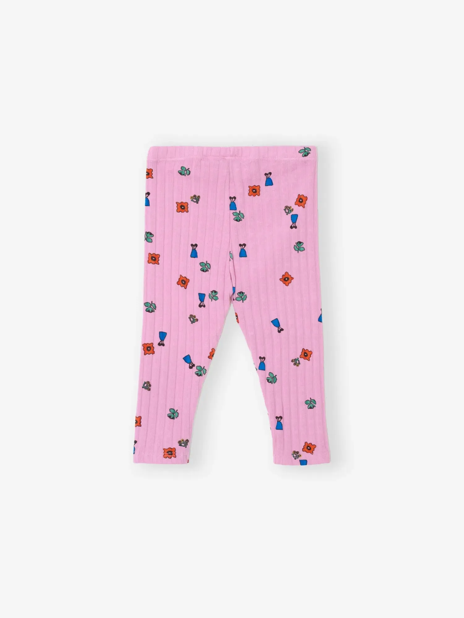 Bobo Choses Blossom all over leggings lyserød 3M bomuld