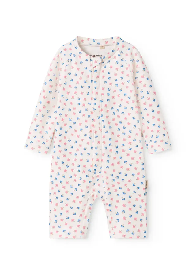MarMar Swal Suit badeheldragt Mini Flower med ærmer
