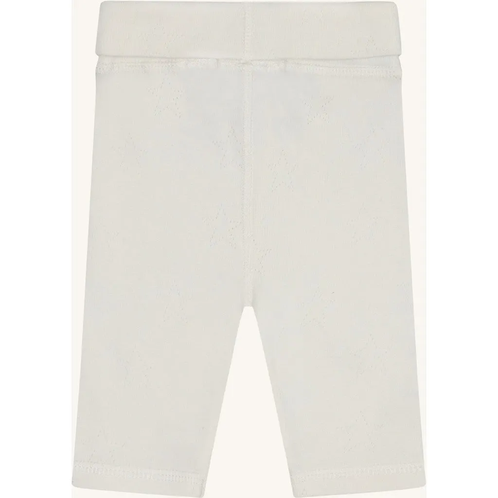 Hust & Claire Luca Pointelle leggings Sugar økologisk