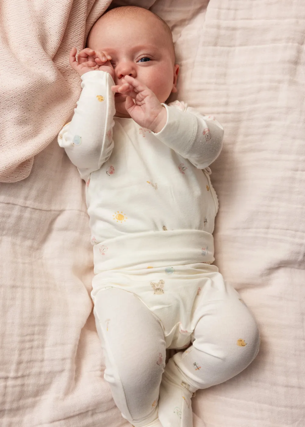 MarMar Swaddle Svøb Rosa 100x100 cm