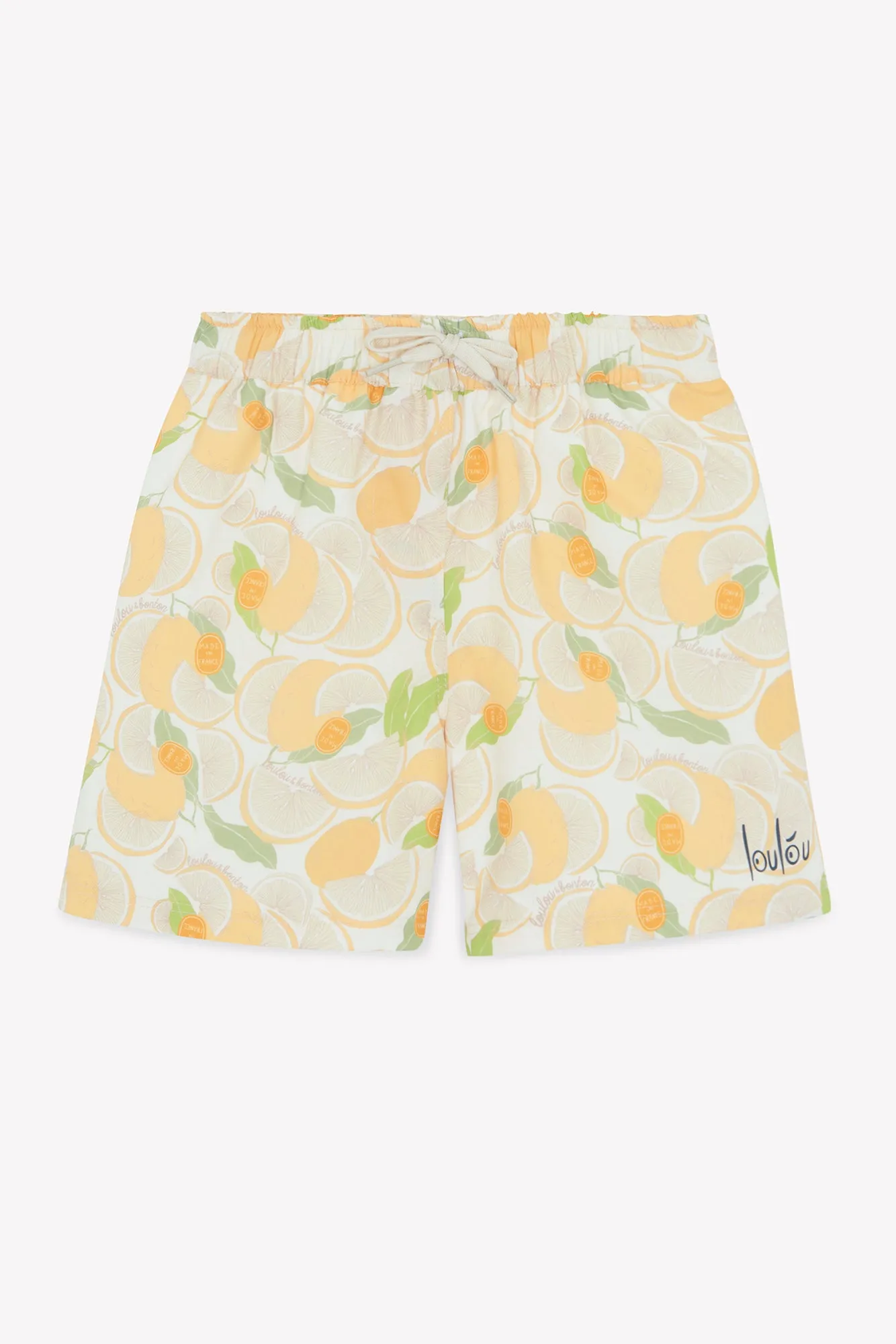 Bonton L'Océan Limone badeshorts gul citron