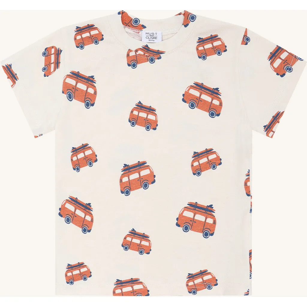 Hust & Claire HCAnton Van t-shirt sandshell bomuld