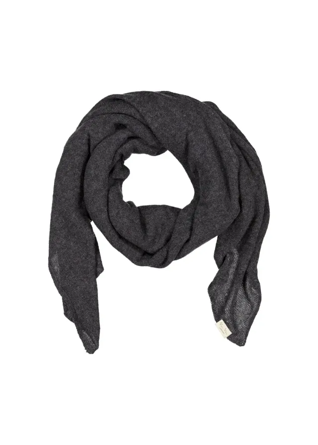 MarMar Copenhagen Ario W torklaede black grey melange