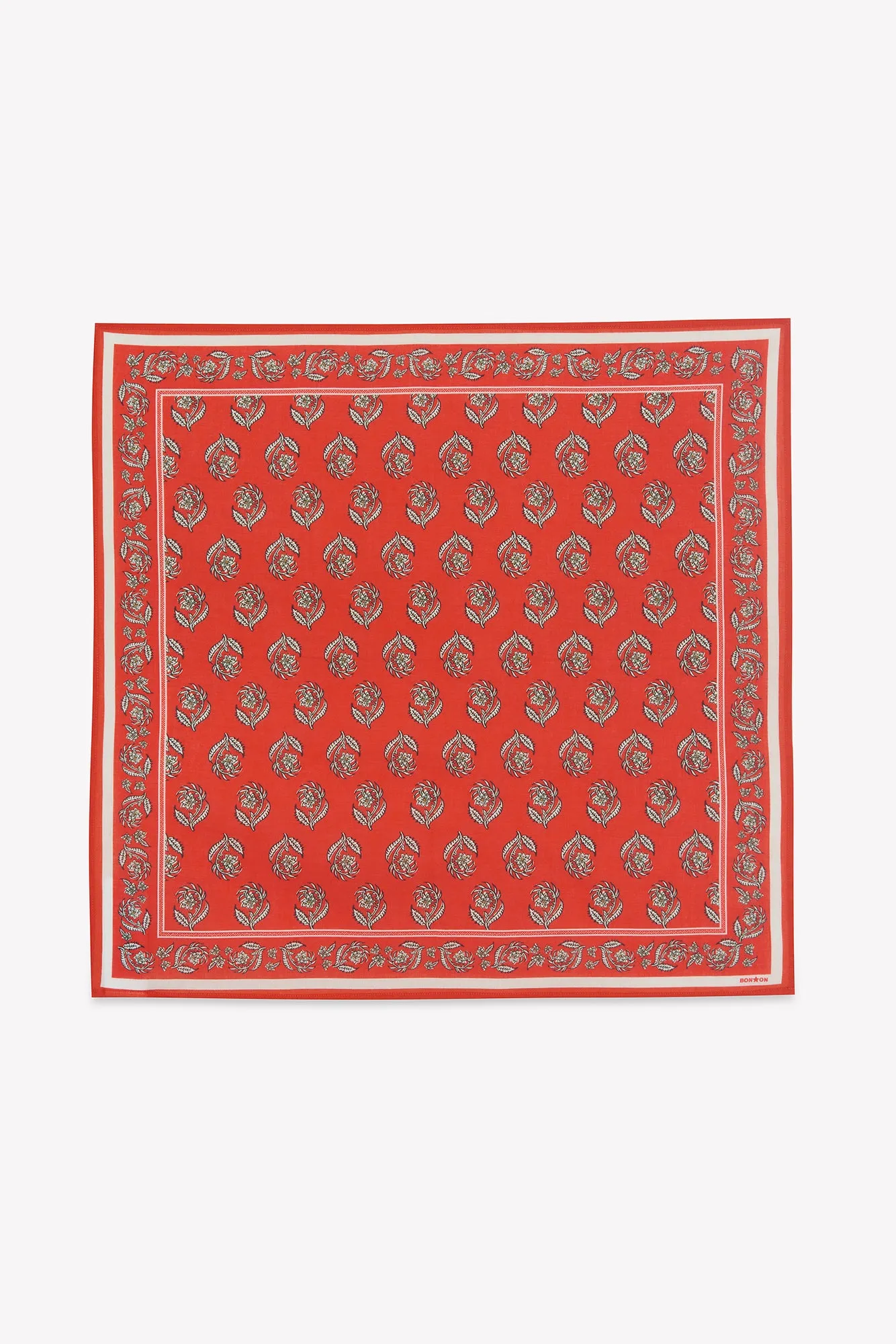 Bonton New Barn Blockprint tørklæde TU bomuld