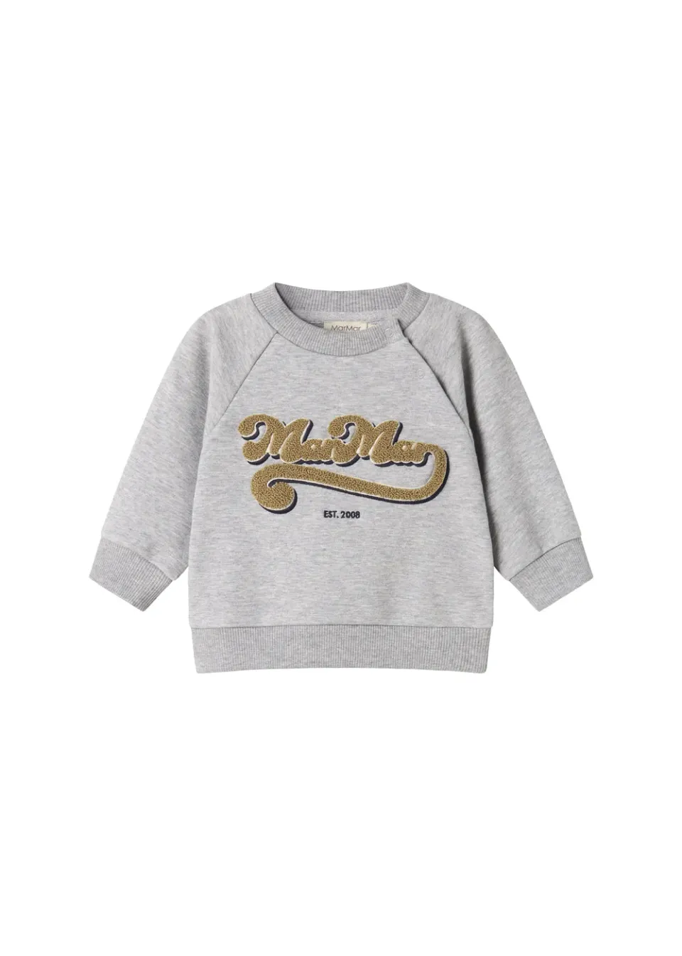 MarMar Theos B Bluse Dark Bronze Logo økologisk bomuld