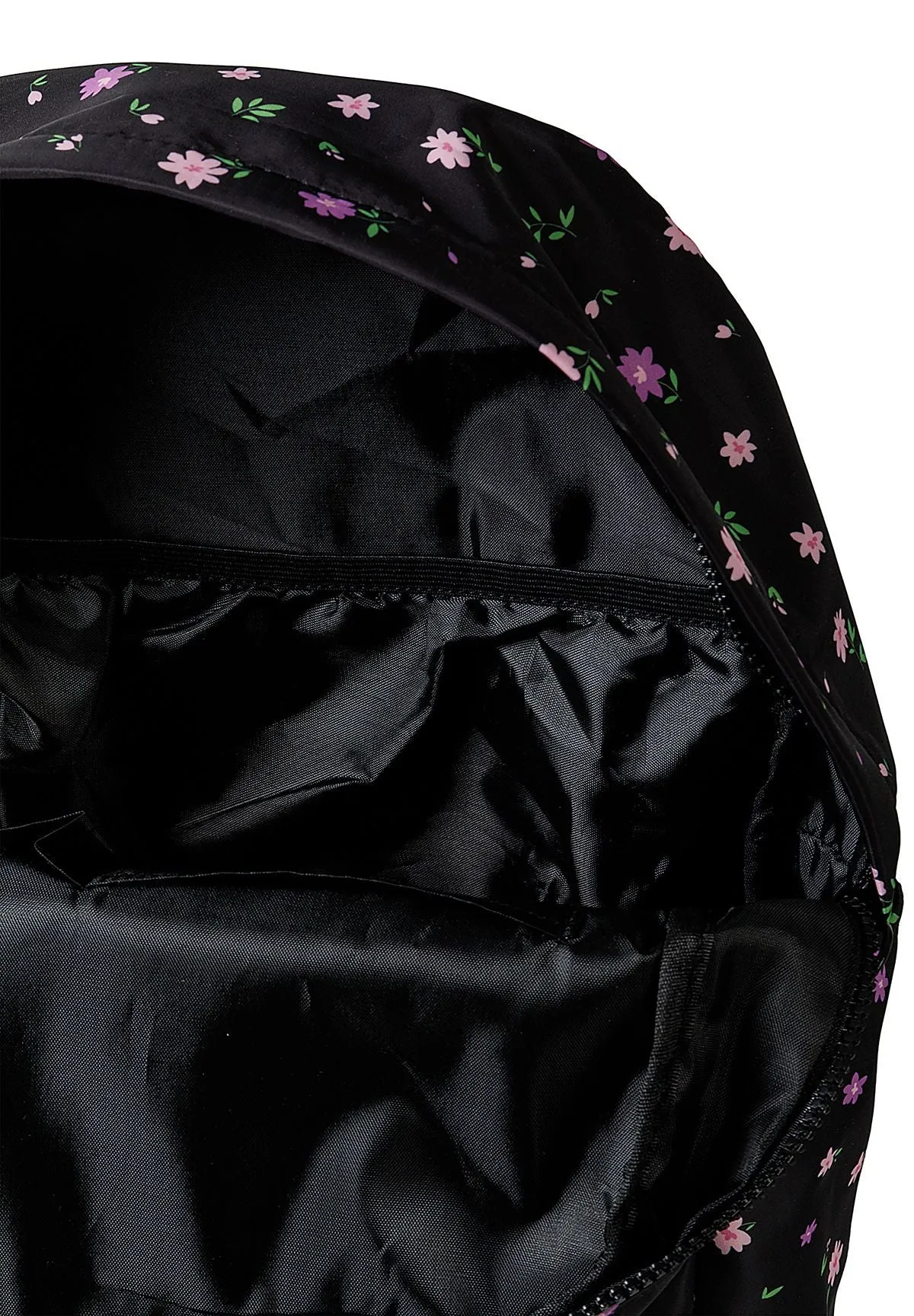 Minoti 45931 rygsæk pige sort blomst polyester