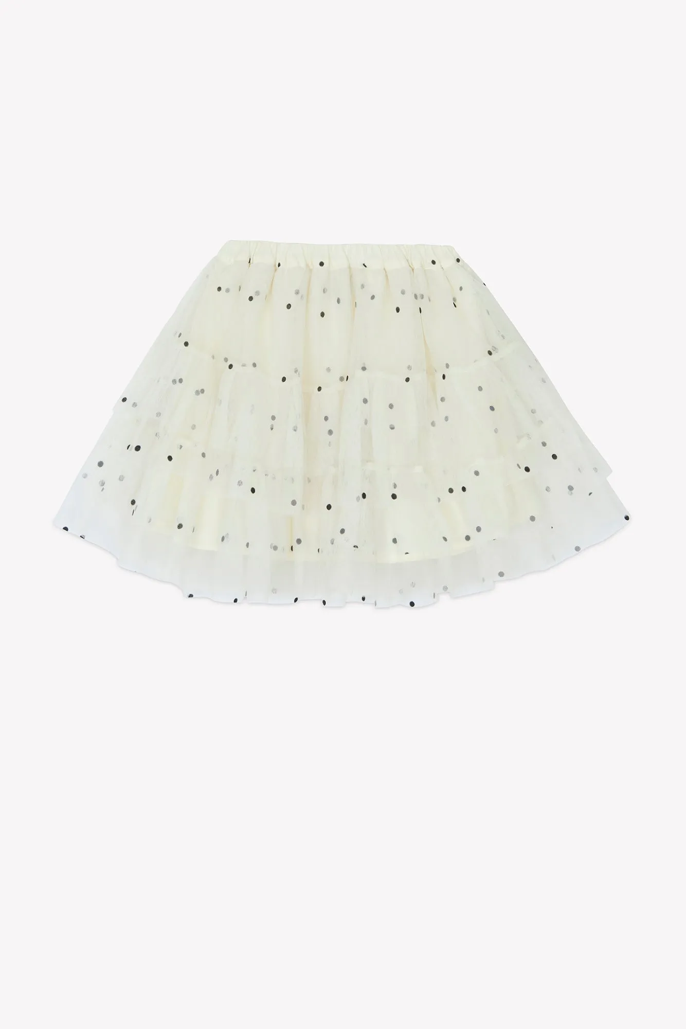 Bonton Tutu Milk nederdel tyl prikket tylskørt