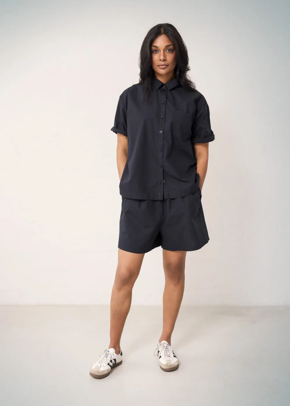 MarMar Pina W shorts Black økologisk bomuld