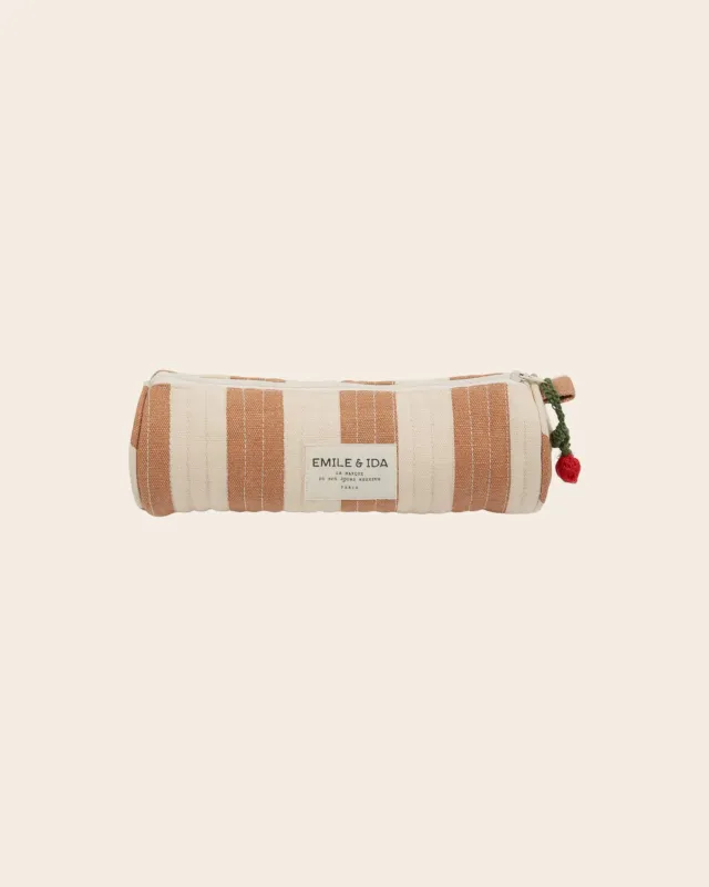 Emile et Ida penalhus stribet beige cylinder