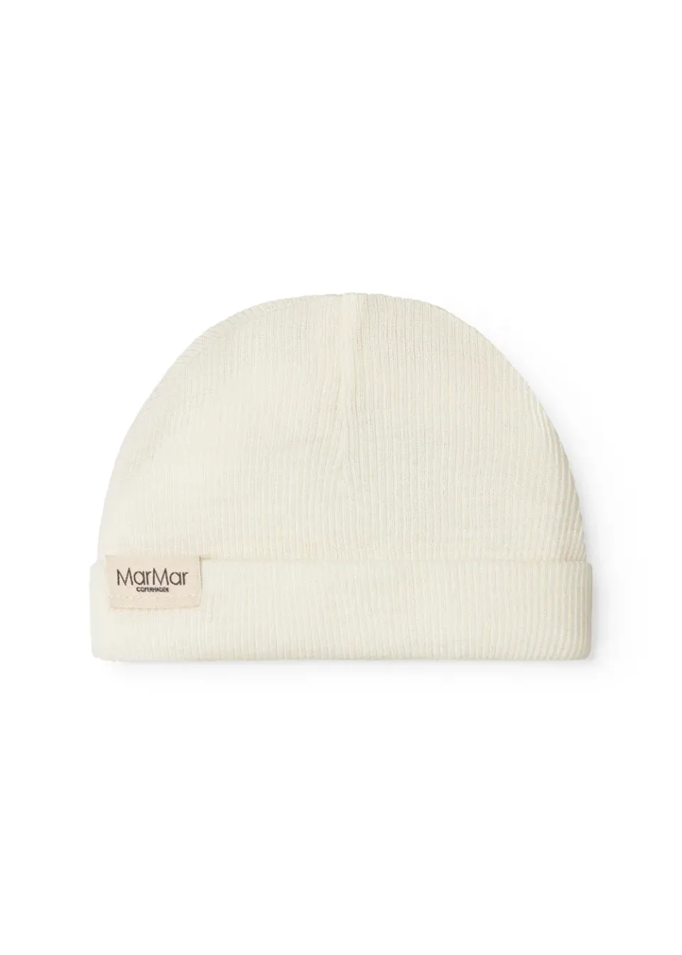 MarMar Aiko uld rib hue Natural hvid