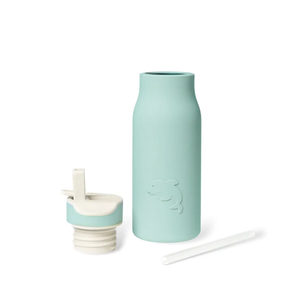 nuuroo Lau drikkeflaske 400 ml Desert sage silikone