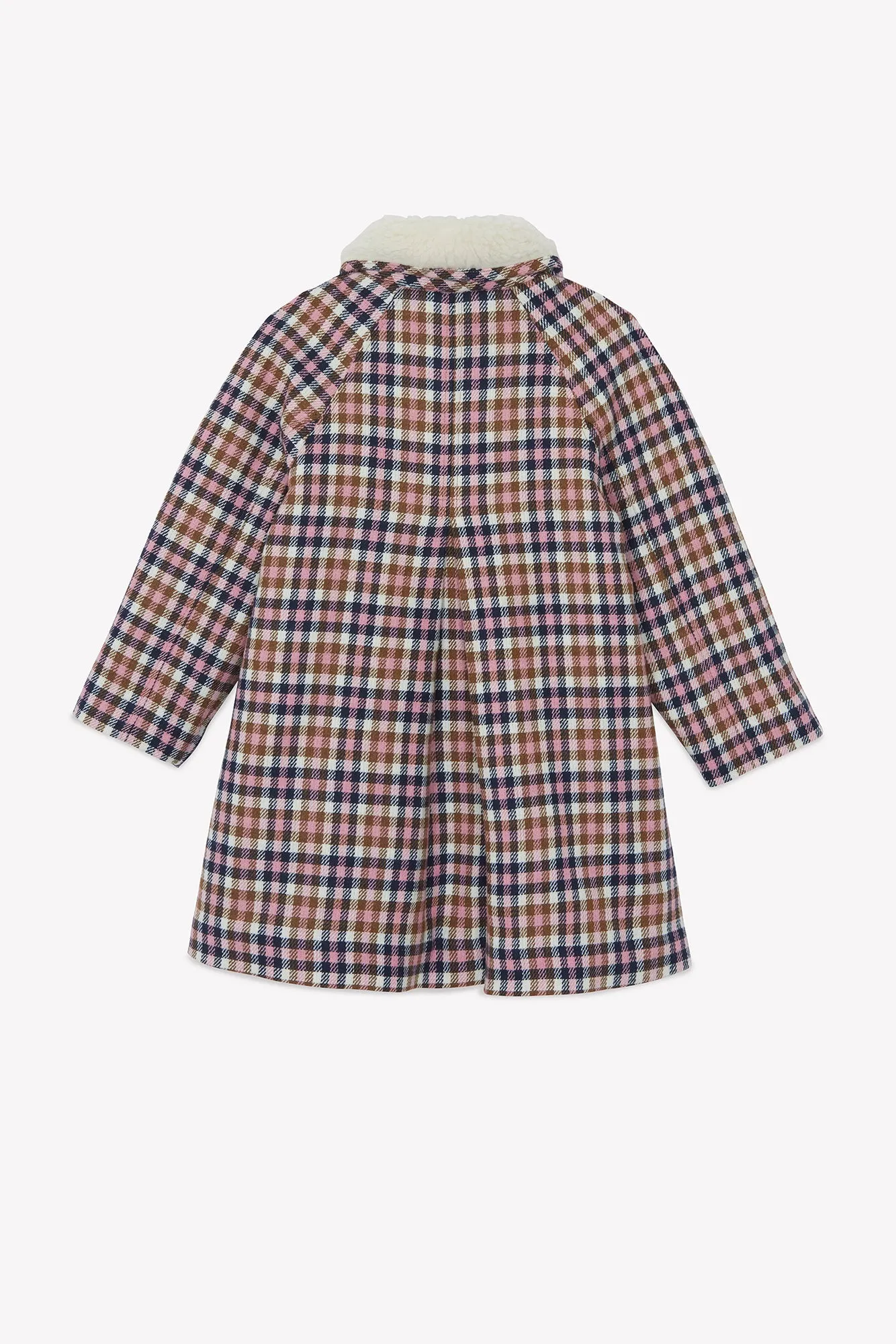 Bonton Maelle frakke pink ternet