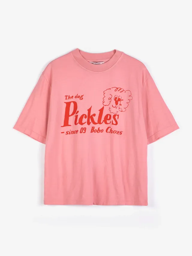 Bobo Choses Pickles SB126AD002 straight T-shirt dame