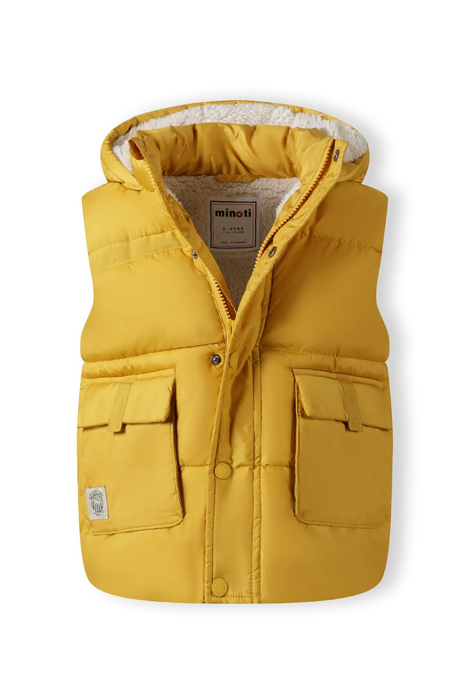 Minoti 43307 termovest sennepsgul quiltet