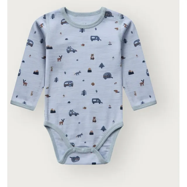 Hust & Claire HCBo Camp body Baby Blue merinould