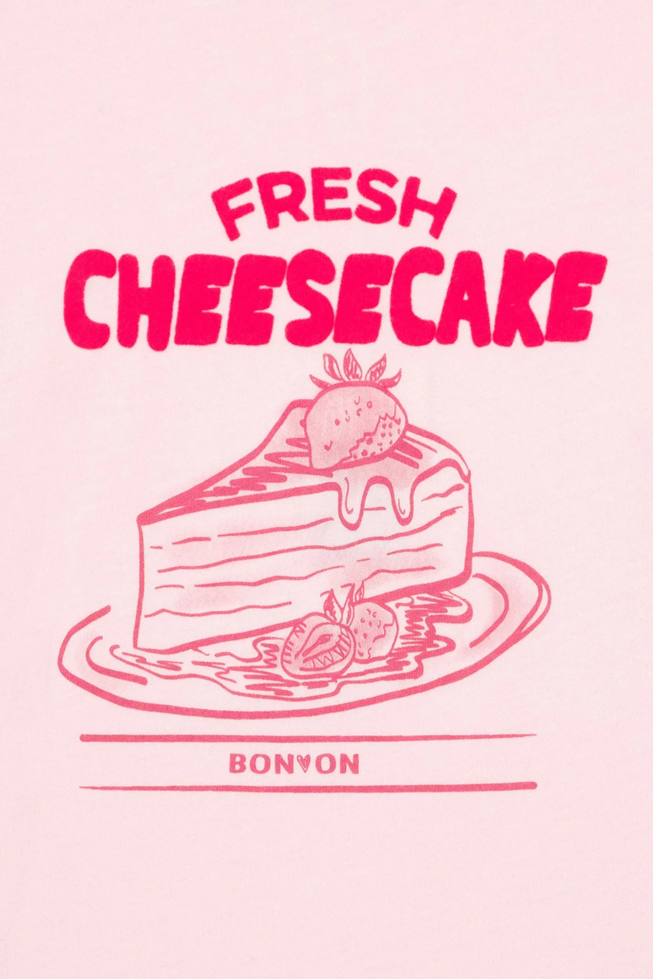 Bonton Taxo Cheesecake T-shirt rosa bomuld 2-14 år