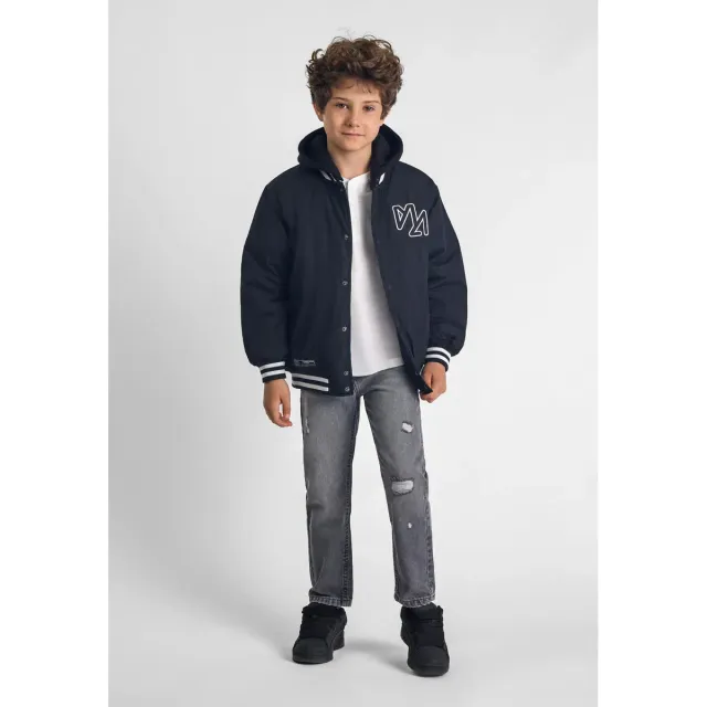 Minoti 43835 jeans grå used-look til drenge