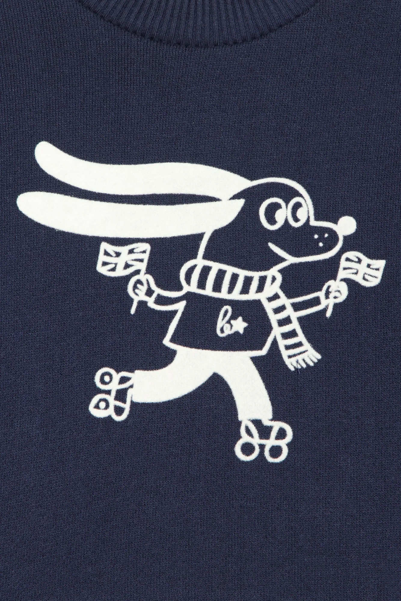 Bonton Lame sweat hund bomuld baby