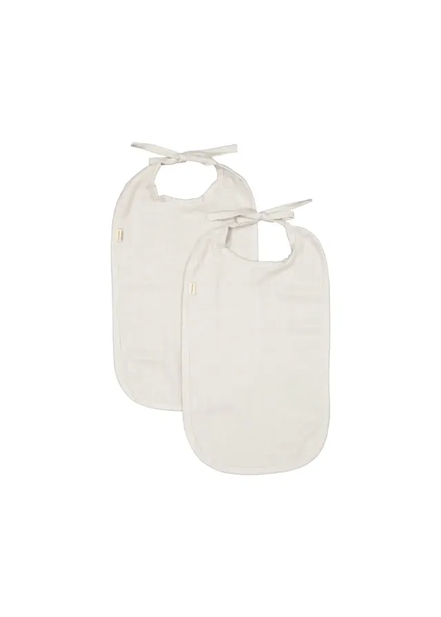 MarMar Bib Long hagesmæk 2-pack Morning Dew bomuld
