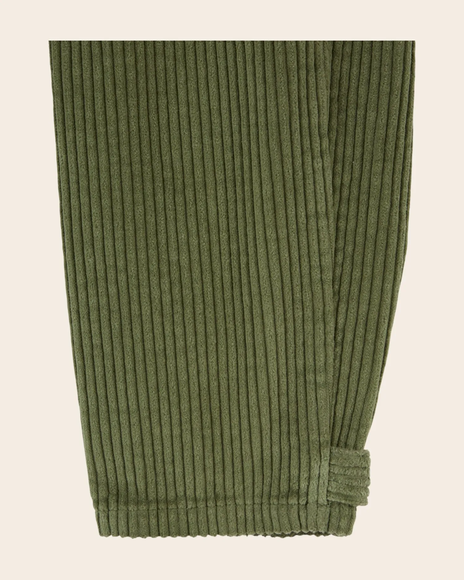 Emile et Ida Ernest joggerbukser pistacie fløjl barrel