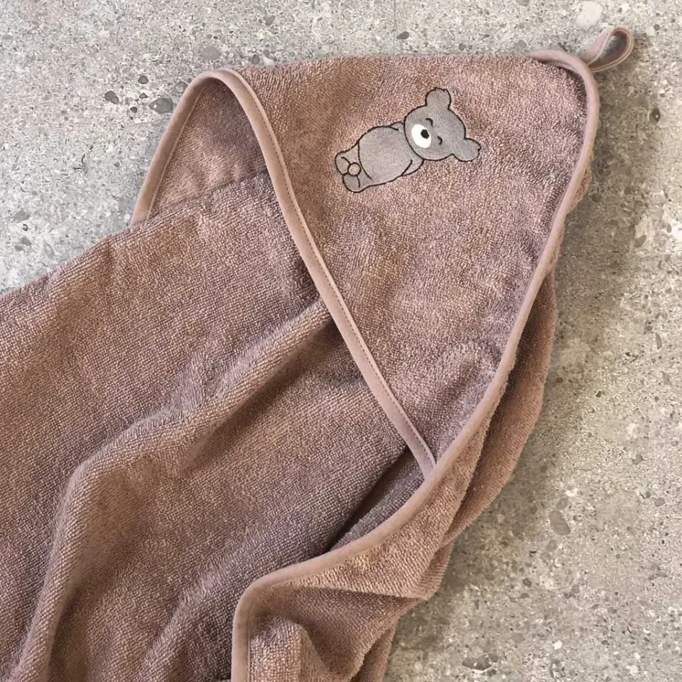 nuuroo Petu Petu Mano håndklæde Teddy 100x100 bomuld
