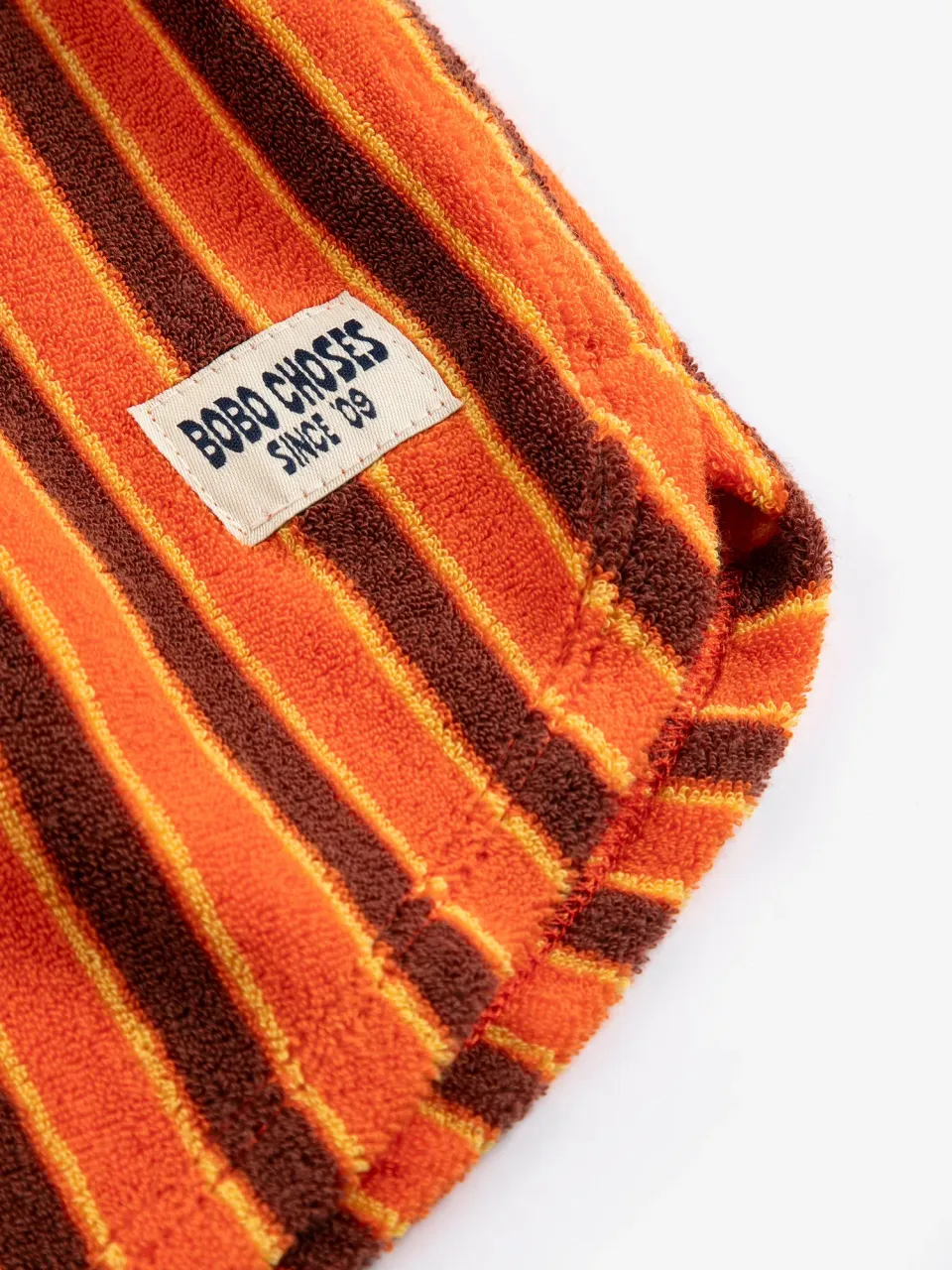 Bobo Choses Striped Brick Shorts Terry Børn 2-13 År