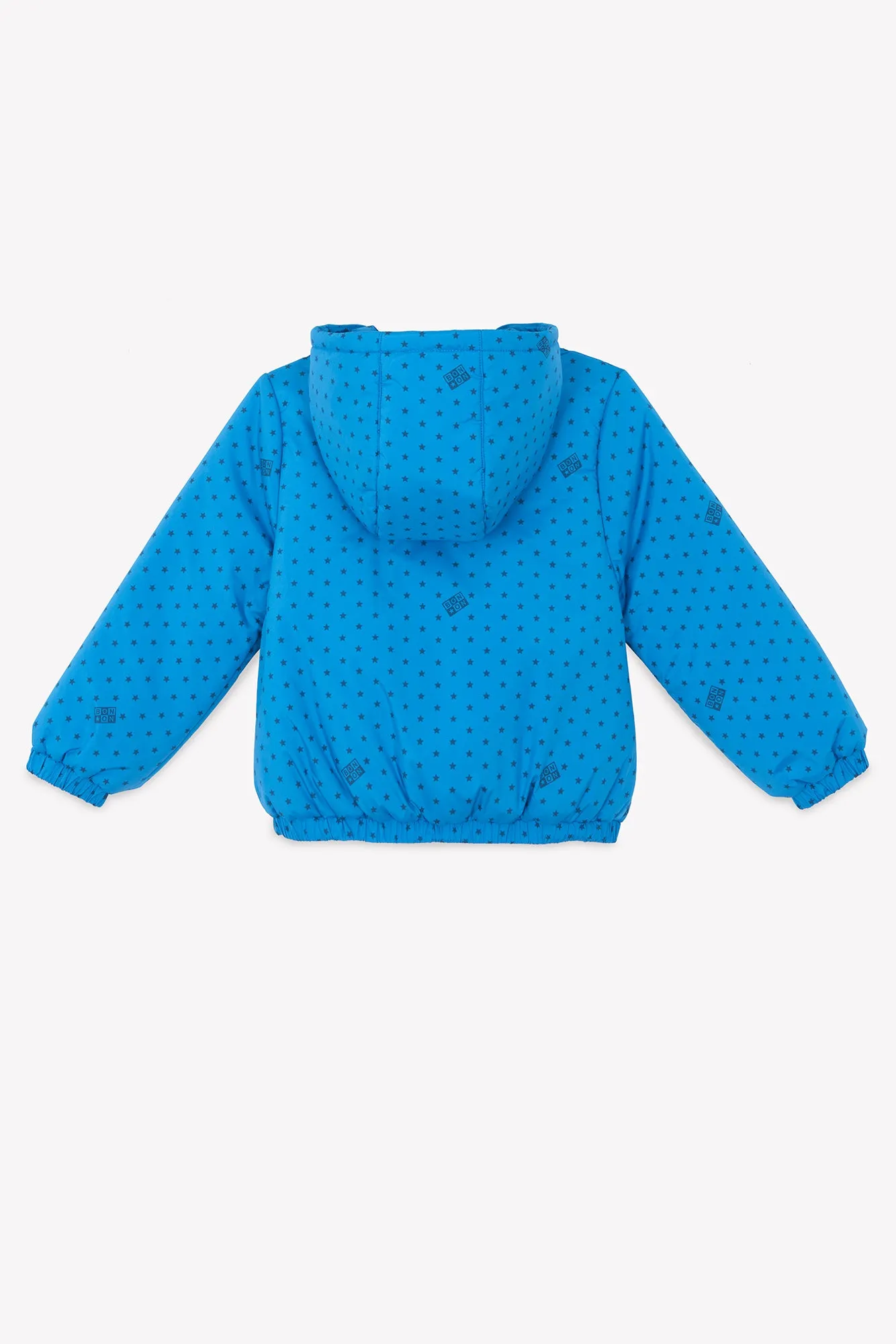 Bonton Flotte regnjakke blå stjerner