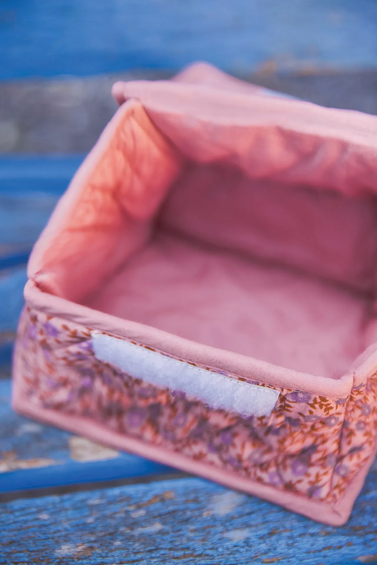 Bonton Casa Foulfleur taske violet bomuld