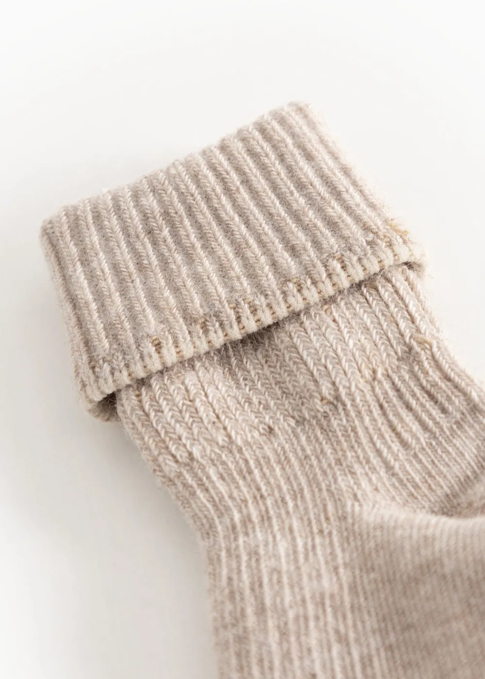 MarMar Newborn Socks strømper light beige 2-pak