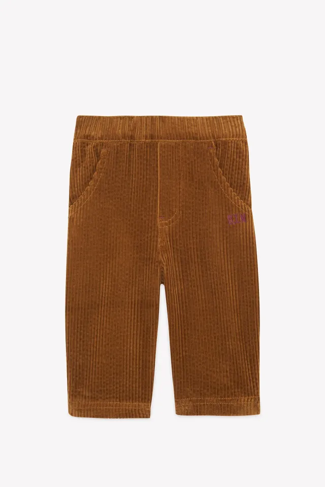 Bonton Paco bukser nuts fløjl 3 mdr-3 år