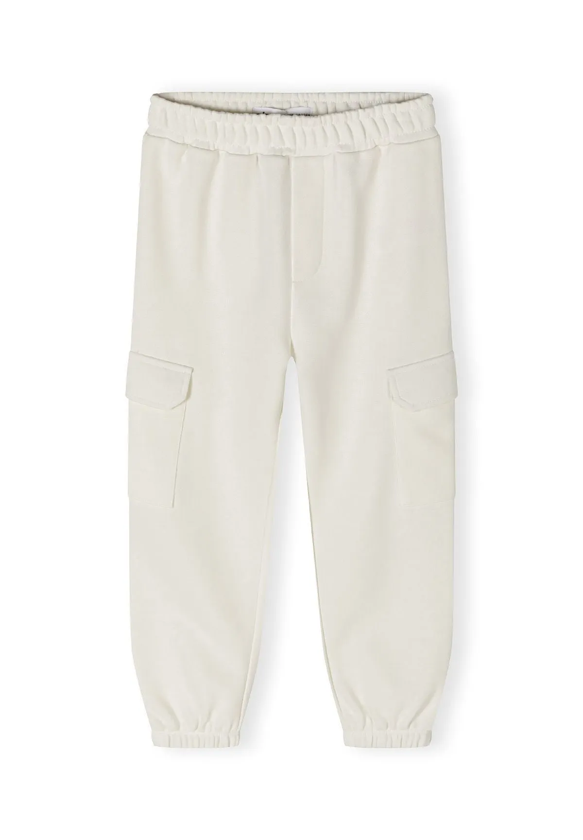 Minoti 42905 joggingbukser hvid fleece str. 104