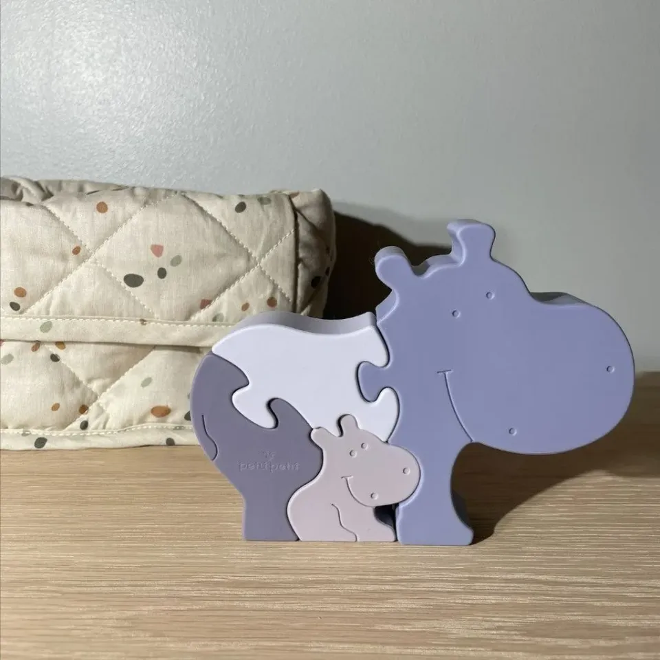 nuuroo Alfie puslespil Purple mix silikone