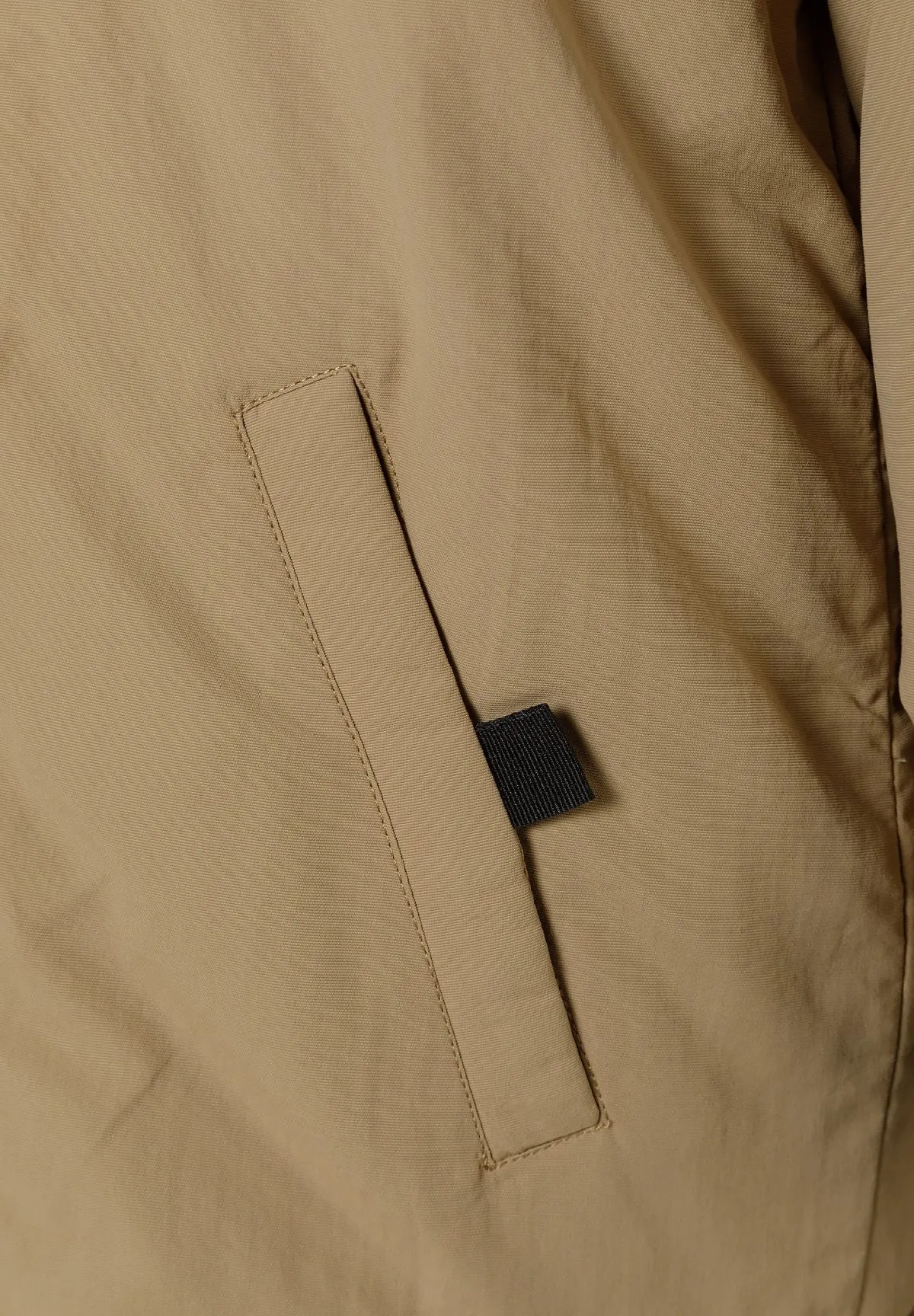 Minoti 41083 parka teddyfutter beige til drenge