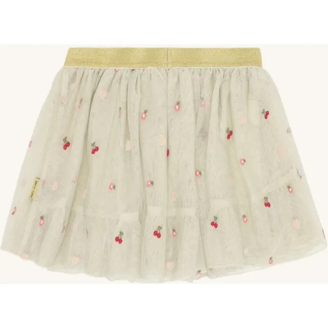 Hust & Claire HCNinna Cherry nederdel green foam polyester