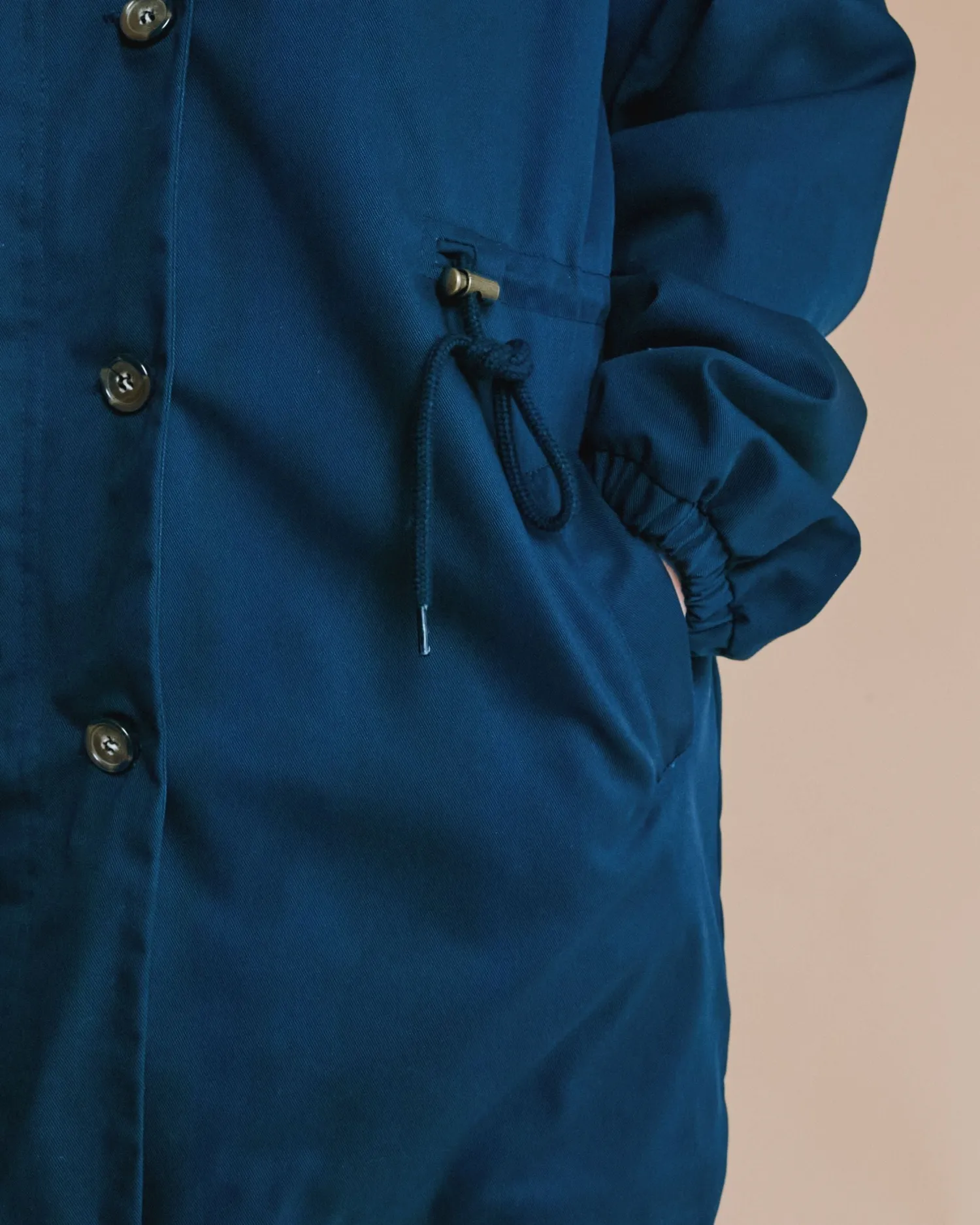 Emile et Ida Emeron parka dame marine foret