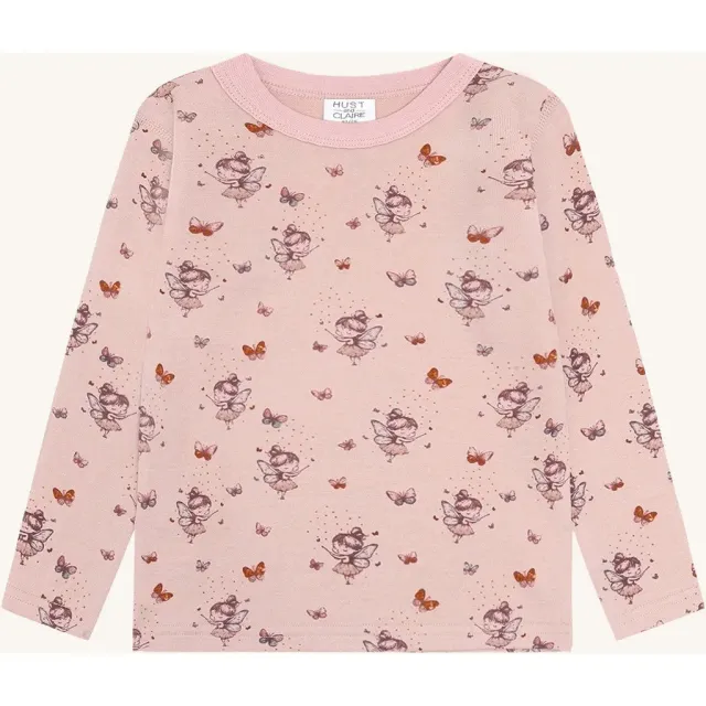 Hust & Claire HCAbba Fairy bluse Dusty Rose uld