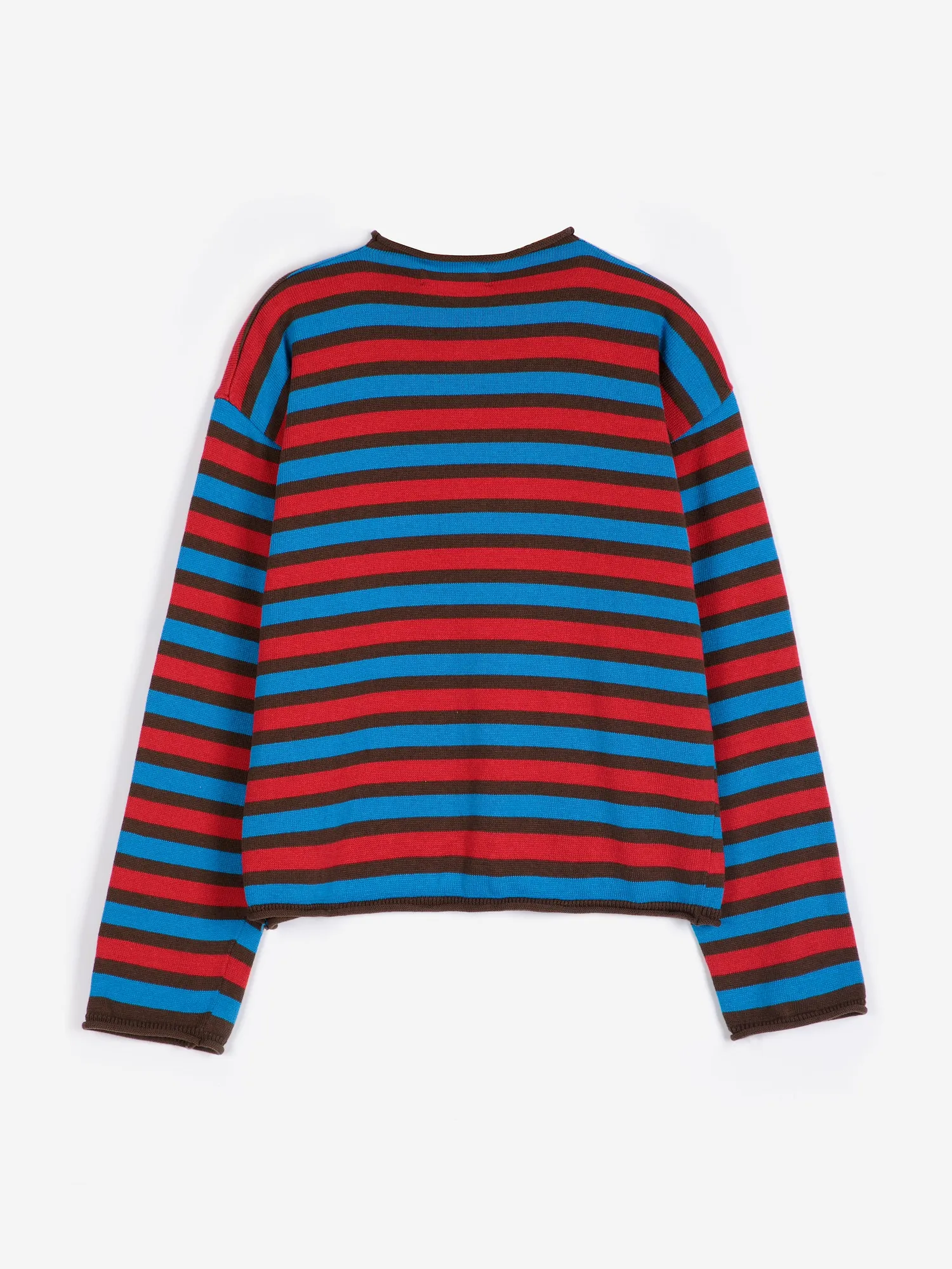 Bobo Choses stribet cardigan bomuld relaxed fit