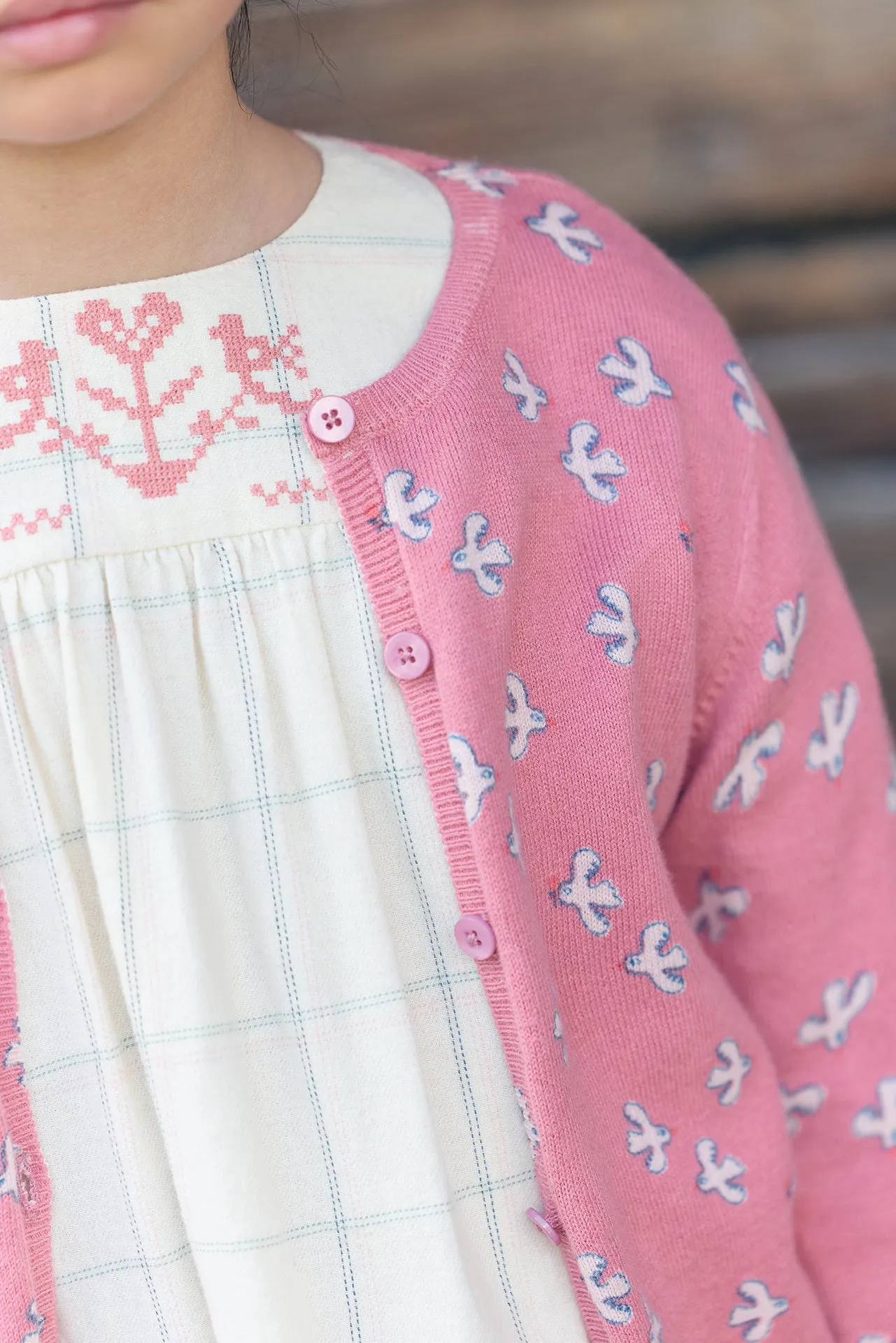 Bonton Lilou cardigan Little Birdy cashmere