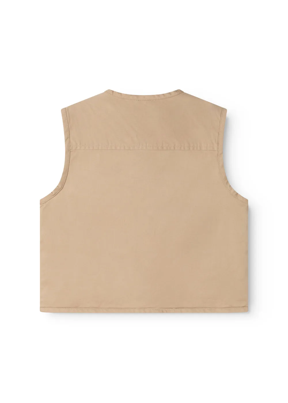MarMar Jarlo vest Muddy chino twill