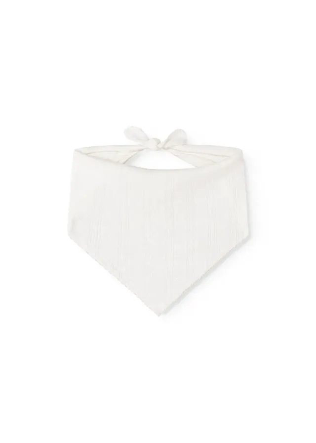 MarMar Arka tørklæde Gentle White pointelle